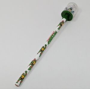 Teenage Mutant Ninja Turtles Pencil Snow Globe Vintage Unused